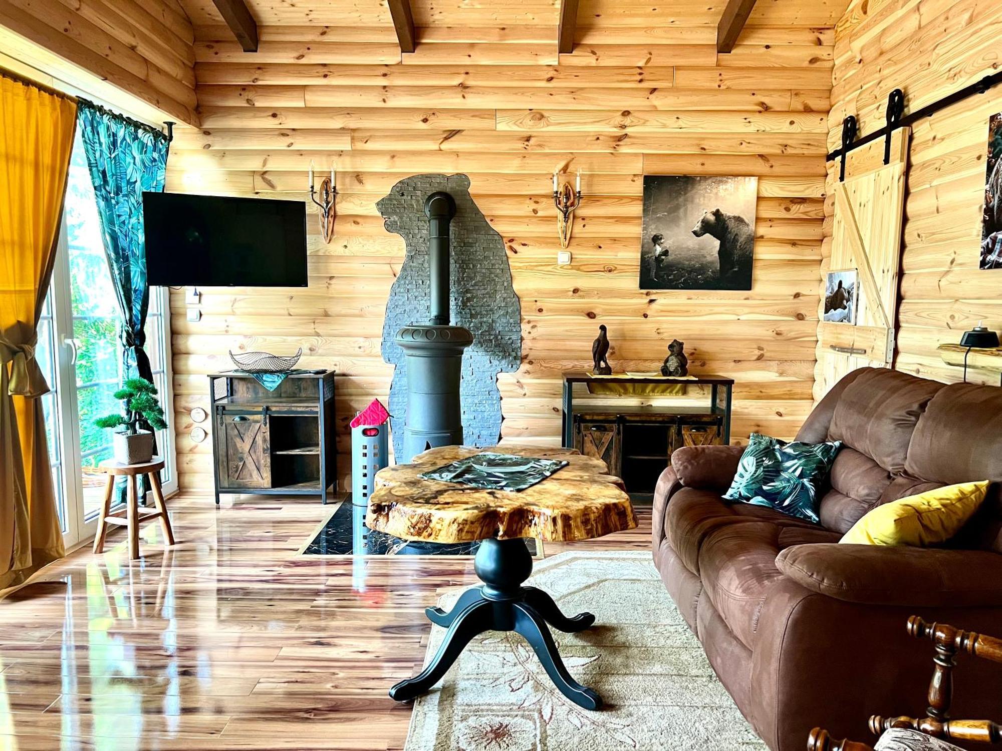 Holzhaus Baerenhoehle Am Wald Und See Neuruppin Zewnętrze zdjęcie