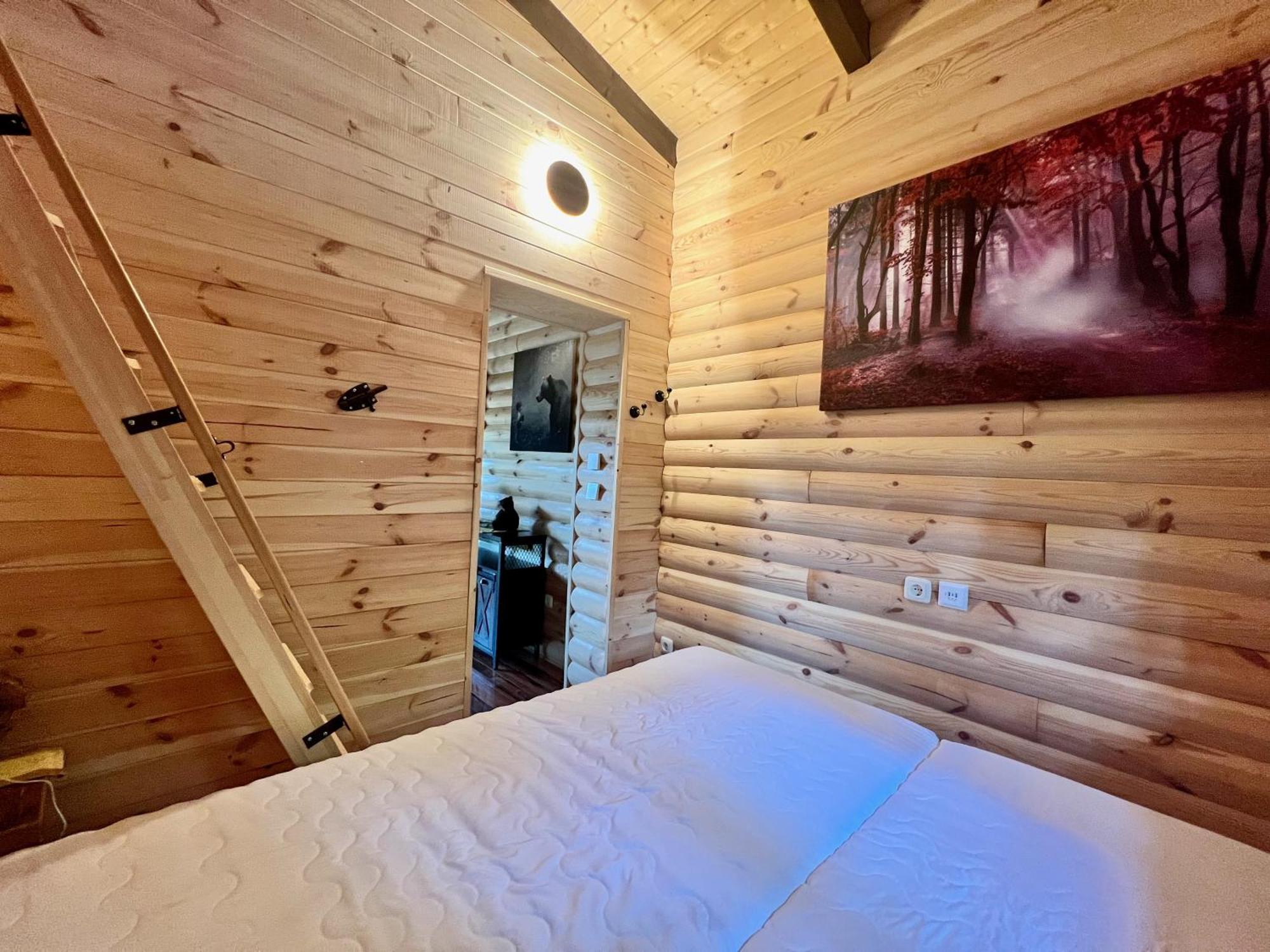 Holzhaus Baerenhoehle Am Wald Und See Neuruppin Zewnętrze zdjęcie