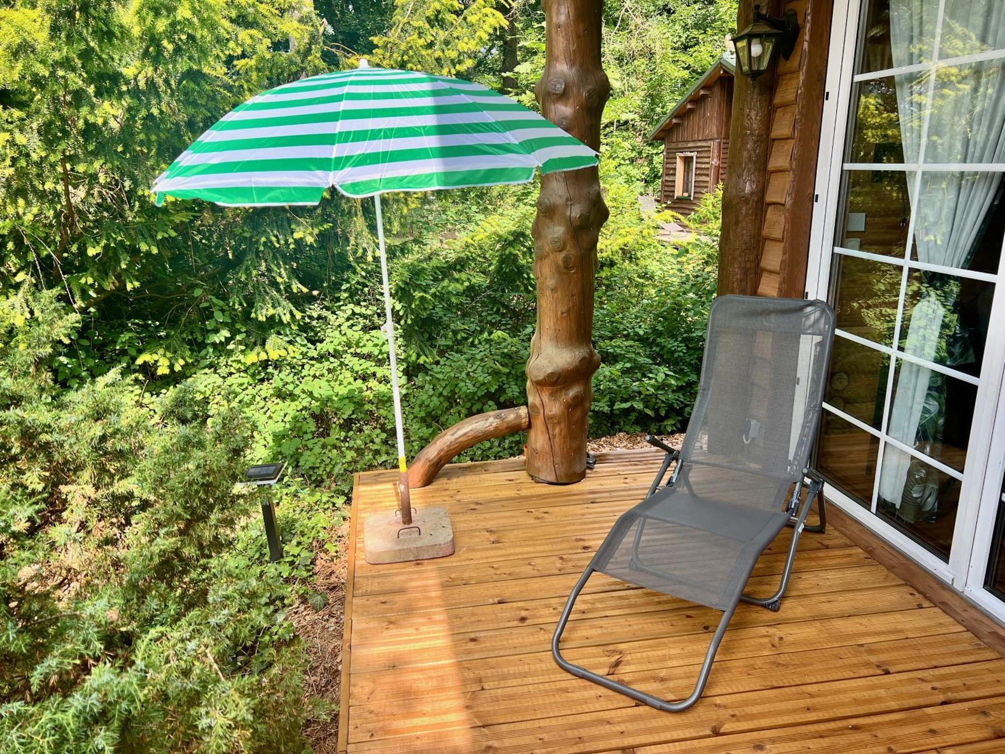Holzhaus Baerenhoehle Am Wald Und See Neuruppin Zewnętrze zdjęcie