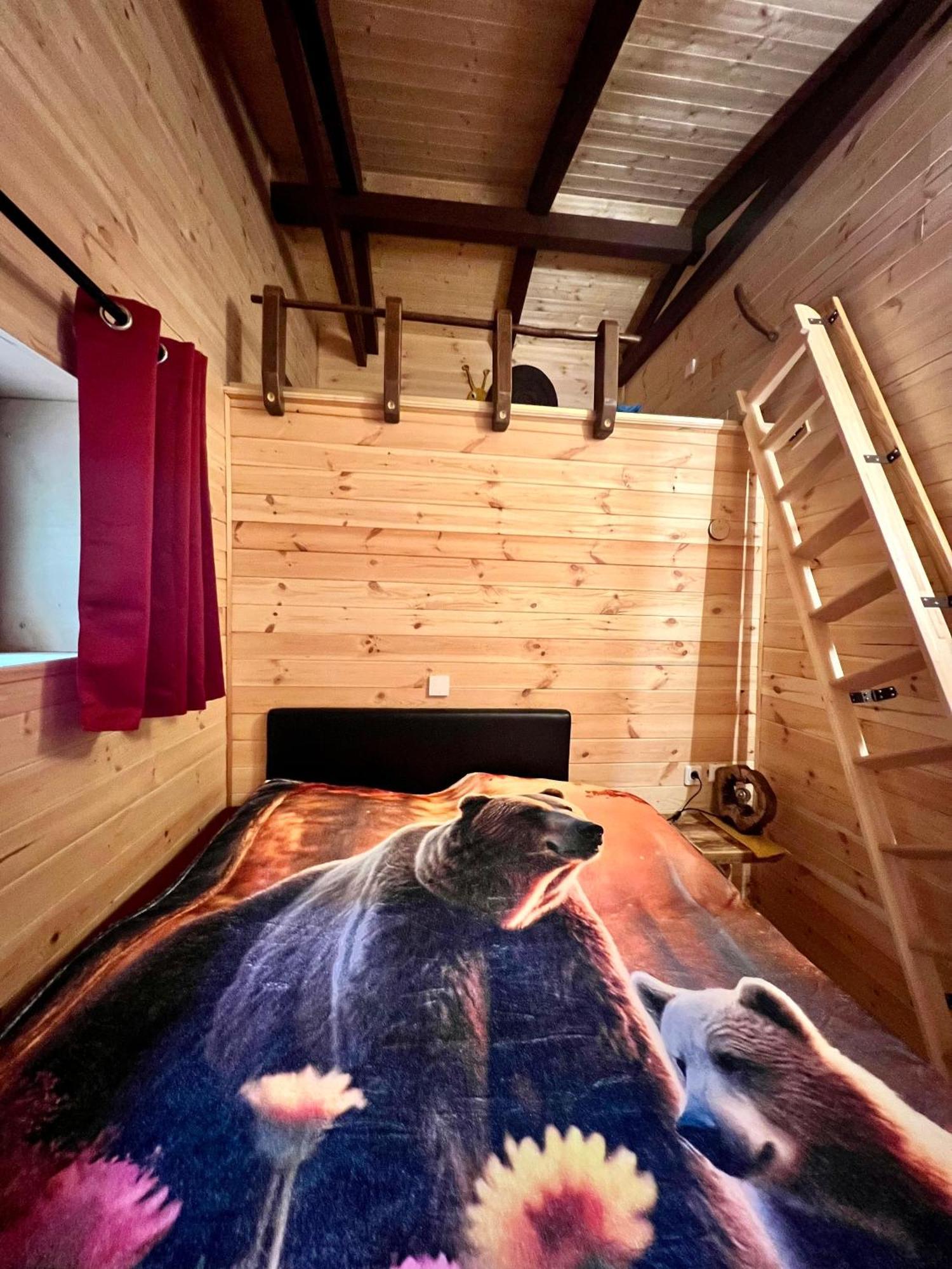 Holzhaus Baerenhoehle Am Wald Und See Neuruppin Zewnętrze zdjęcie