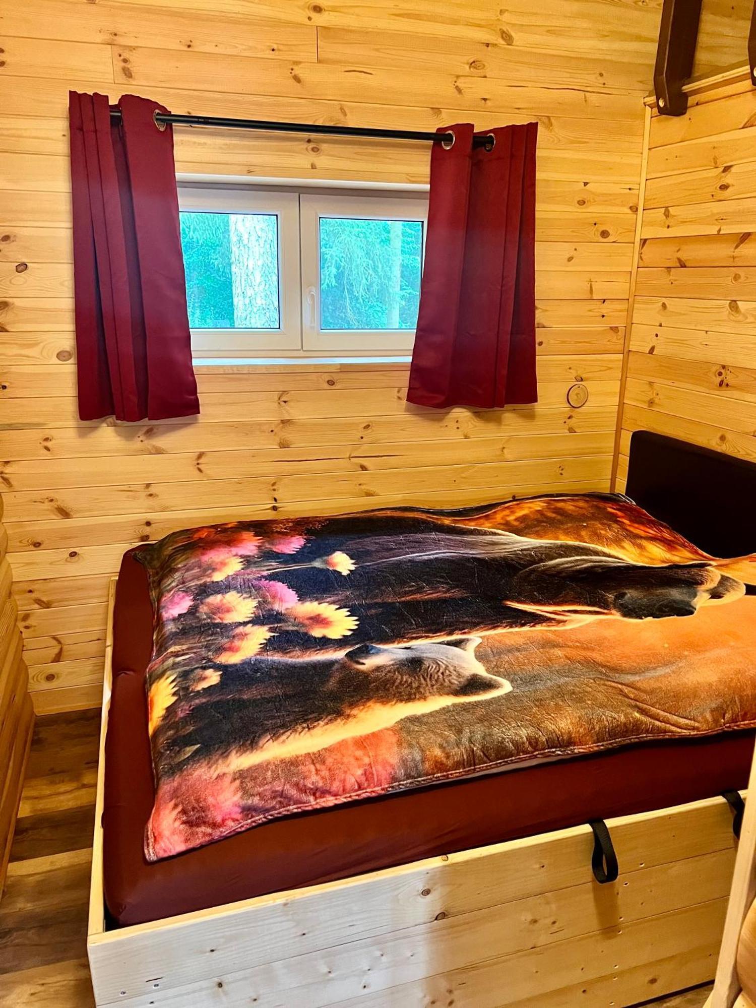 Holzhaus Baerenhoehle Am Wald Und See Neuruppin Zewnętrze zdjęcie